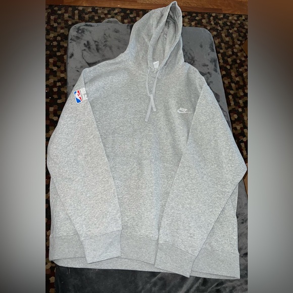Nike NBA Academy Hoodie in Gray Size XXL